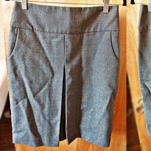 J.Crew Virgin Wool Straight Skirt